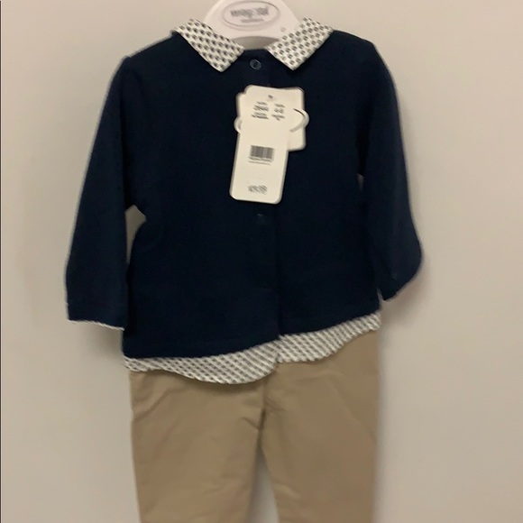 Baby boy sweater and pants jumpsuit - Picture 5 of 6